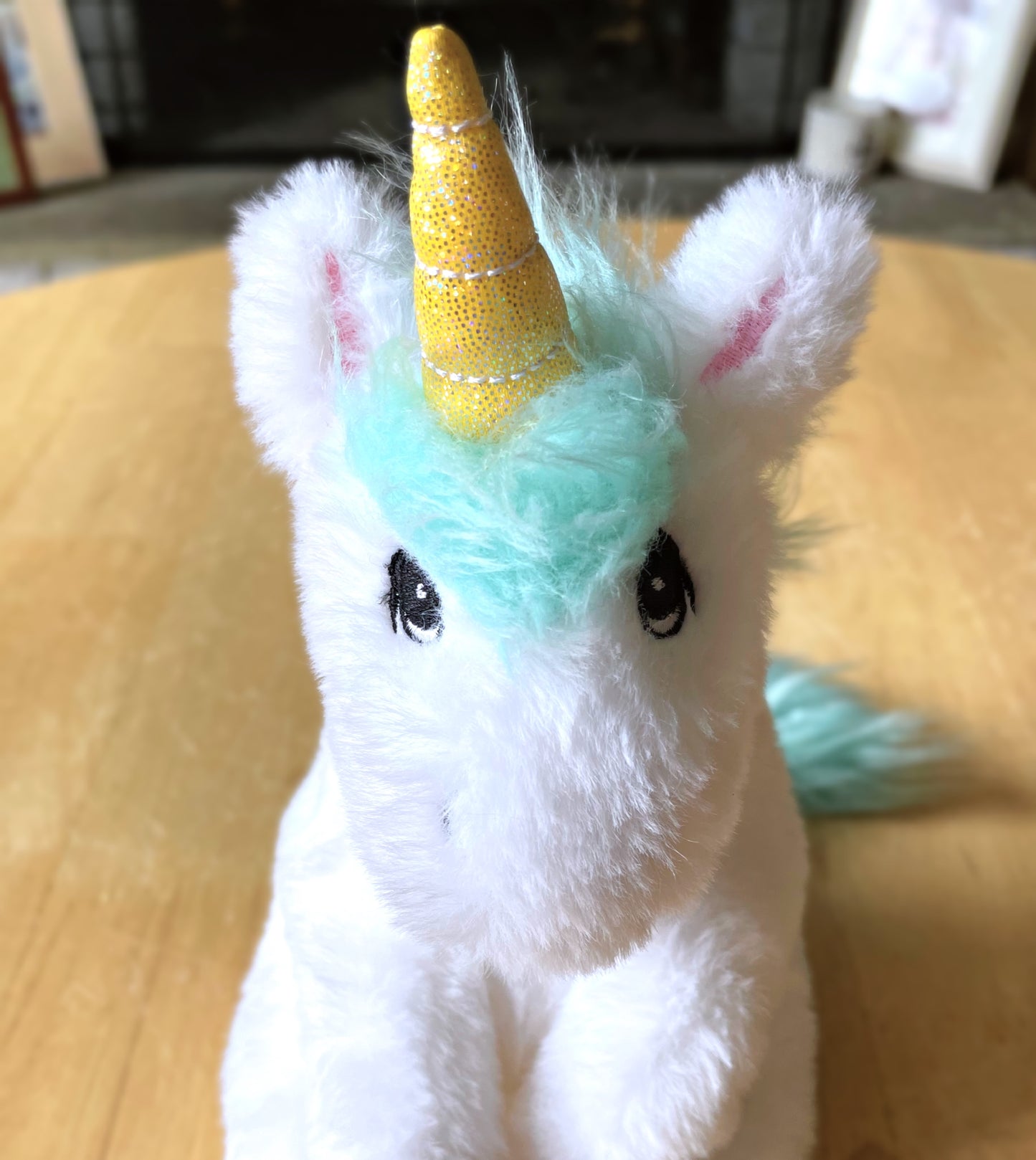 Gerald the Shaggy Unicorn Stuffed Animal + Reminder Box
